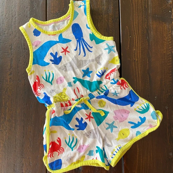 Mini Boden Other - Girls Mini Biden Sealife Romper